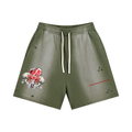Sun Fade Distressed Shorts