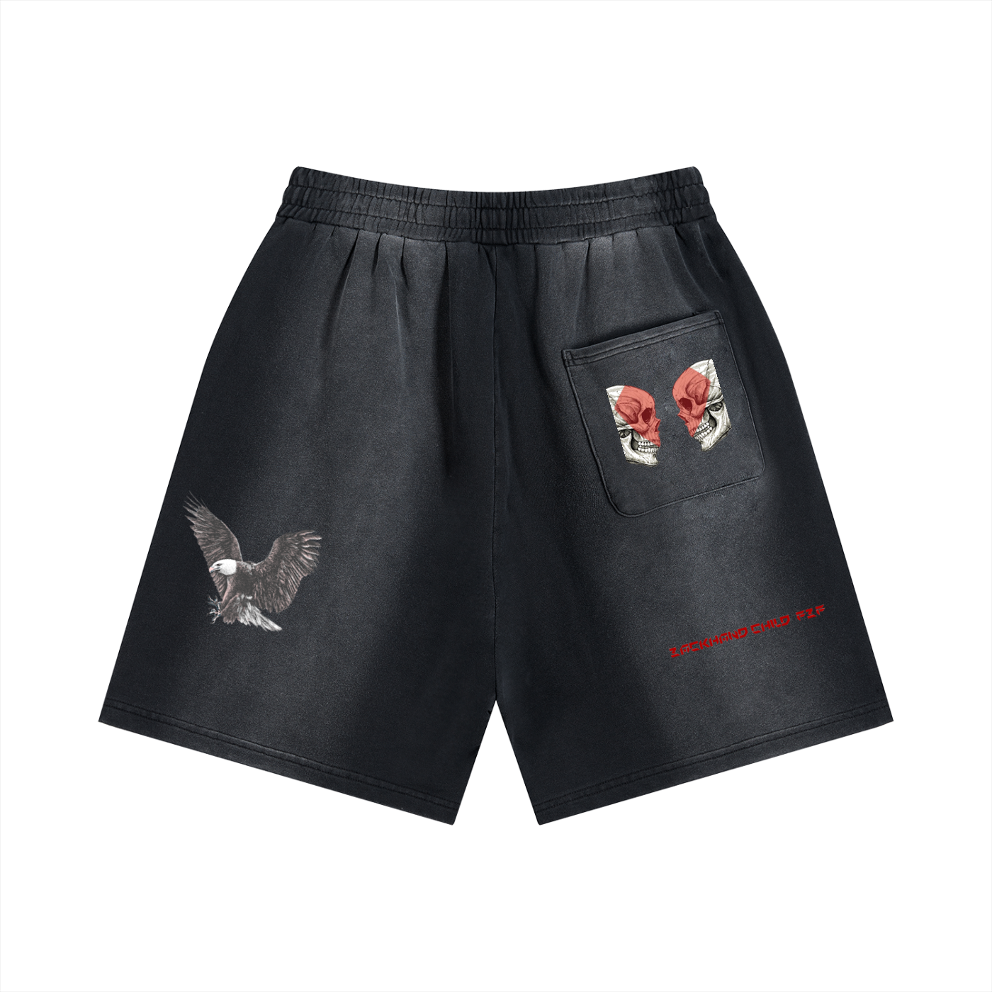 Sun Fade Distressed Shorts